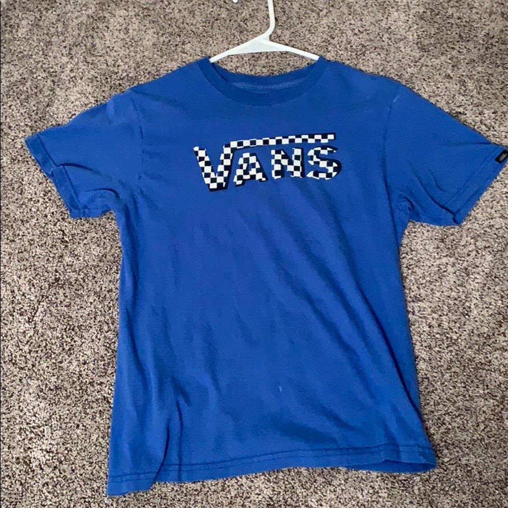 Blue vans t-shirt